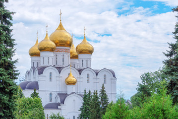 Assumption Cathedral, Yaroslavl, Golden ring, Russia