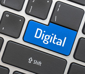 Fototapeta premium keyboard button with word website.