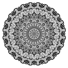 Mandala ornament.