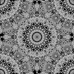 Mandala seamless pattern. Vintage design for printing.