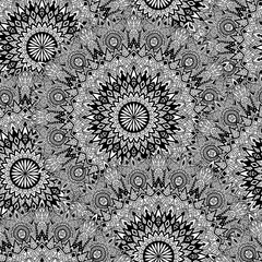 Mandala seamless pattern. Vintage design for printing.
