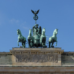 Berlin symbol , Brandenburg Gate ( Brandenburger Tor) © hanohiki