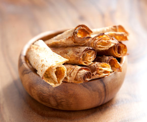 Fried bread rolls