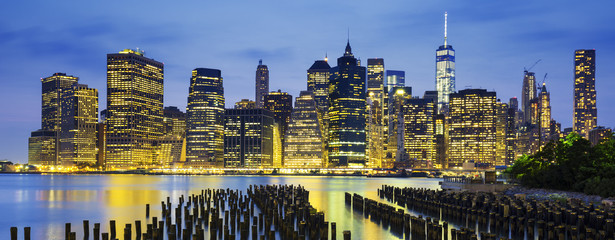 Panele Szklane  Słynny widok na Nowy Jork