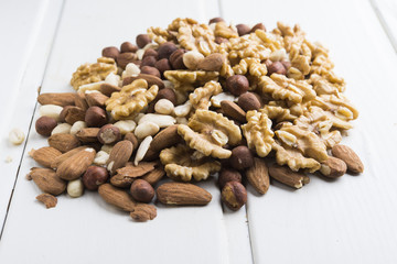 Nuts pile
