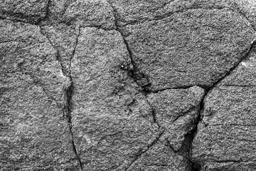 Steintextur mit Sprüngen, grau, Hintergrundgrafk