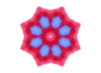 Abstract watercolor shape