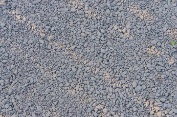 dirty gravel small stones as background or texture