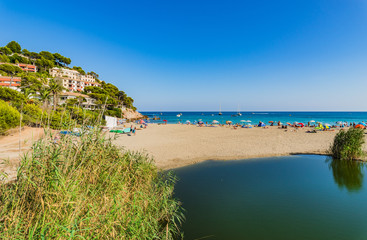 Spain Mediterranean Sea Beach Majorca Canyamel