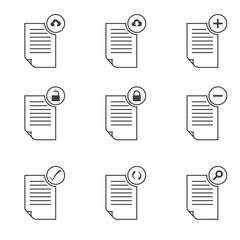 Document icons