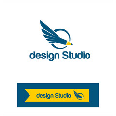 Design Studio vector logo.
