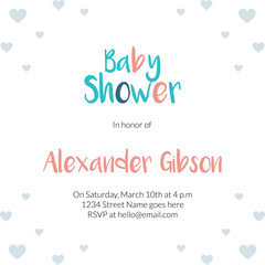 Baby Shower card