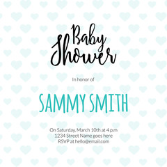 Baby Shower card