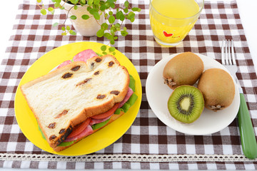 ヘルシーな朝食