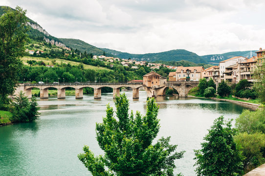 Millau, on the River Tarn, in southern France.