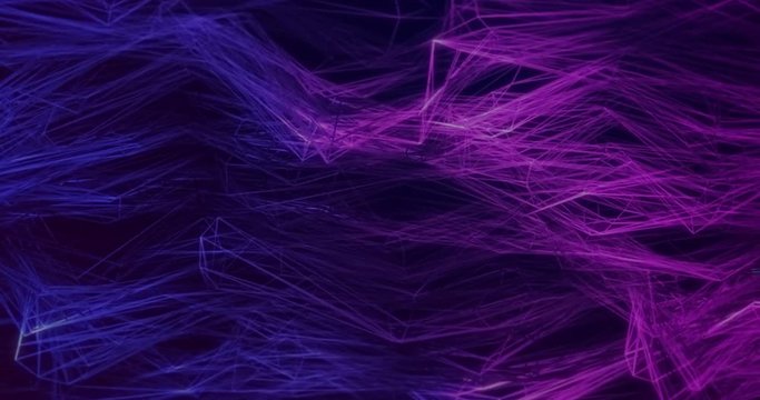 Futuristic Geometric Line Abstract Background - Creative Design Element.