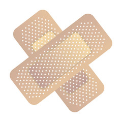 cure bandage isolated icon vector illustration design