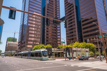 Gardinen Finanzviertel in der Innenstadt von Phoenix Arizona © f11photo