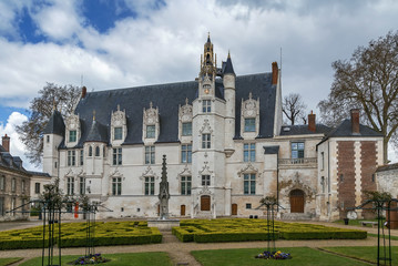 Former bishop's palace in Beauvais, France