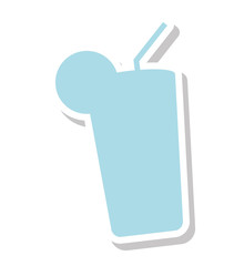 fresh cocktail summer isolated icon vector illustration design vector illustration design