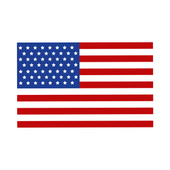 vector image of american flag