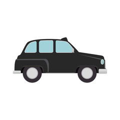 british cab classic taxi car. london symbol