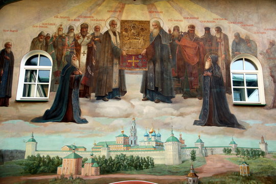 Sergiev Posad. Monastero della Trinit&agrave; di San Sergio