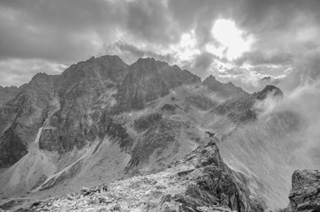 Wysokie Tatry, Słowacja, Mała Wysoka ,Vychodna Vysoka ,Slovakia