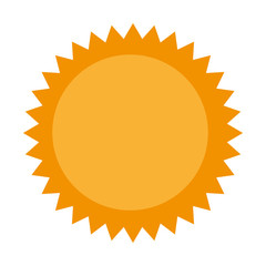 sun summer isolated icon vector illustration design vector illustration design