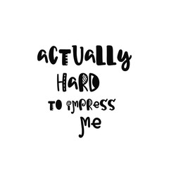 Hand drawn lettering poster