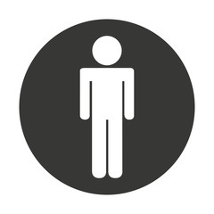 male symbol isolated icon vector illustration design