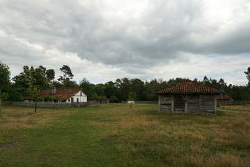 Obraz premium éco musée de Marquèze (sabres)