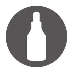 tube test laboratory isolated icon vector illustration design