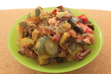 assiette de cratatouille