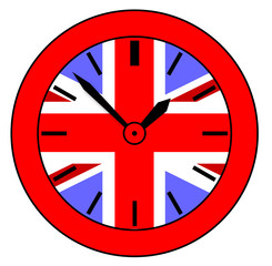 Union Jack Clock