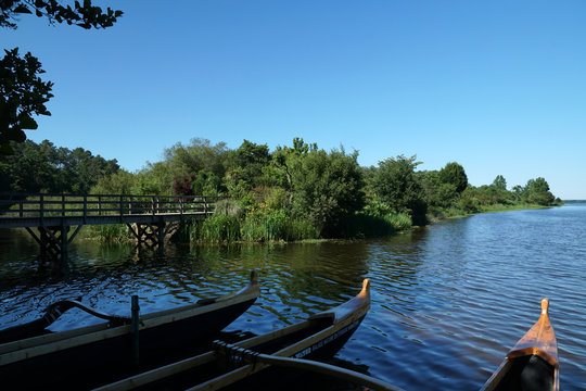 Lac d'Aureilhan - Mimizan - promenade fleurie