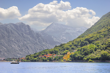 Fototapeta na wymiar Kotor Bay. Montenegro.