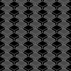 Seamless geometrical pattern vintage background