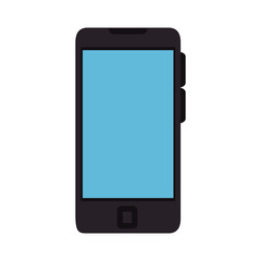 smartphone mobile phone. communication and technology device. vector illustration