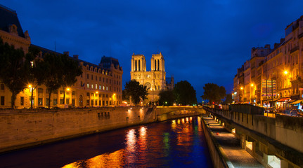Fototapeta na wymiar Paris nocturno