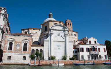 Fototapeta na wymiar Venezia - Chiesa di S. Geremia e Santa Lucia