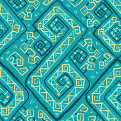 Ethnic seamless pattern. 
