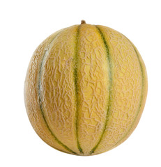 The whole melon with strips