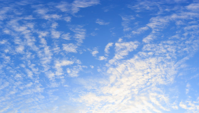 Panorama sky and cloud.
