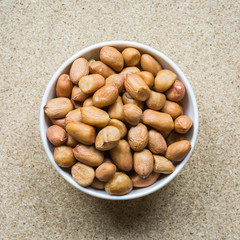 Peanut or groundnut, Colorful various beans or lentils and whole