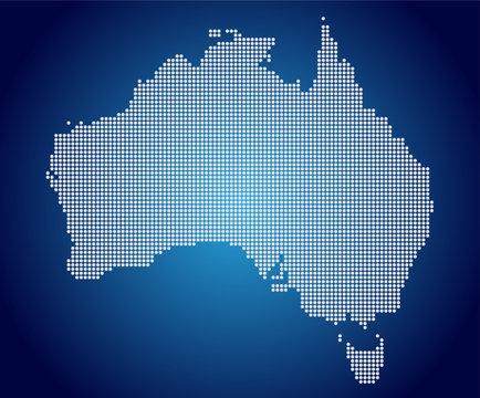 The Australia Map - Pixel 