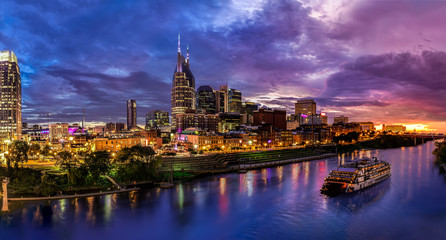 Obraz premium nashville skyline
