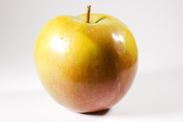 Fresh yellow apple