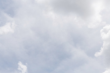 Obraz premium cloud on blue sky background, design elements, nature of sky in