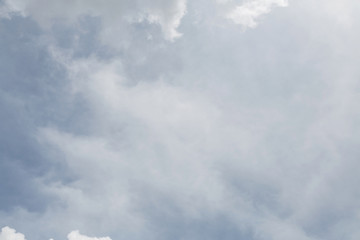 Obraz premium cloud on blue sky background, design elements, nature of sky in